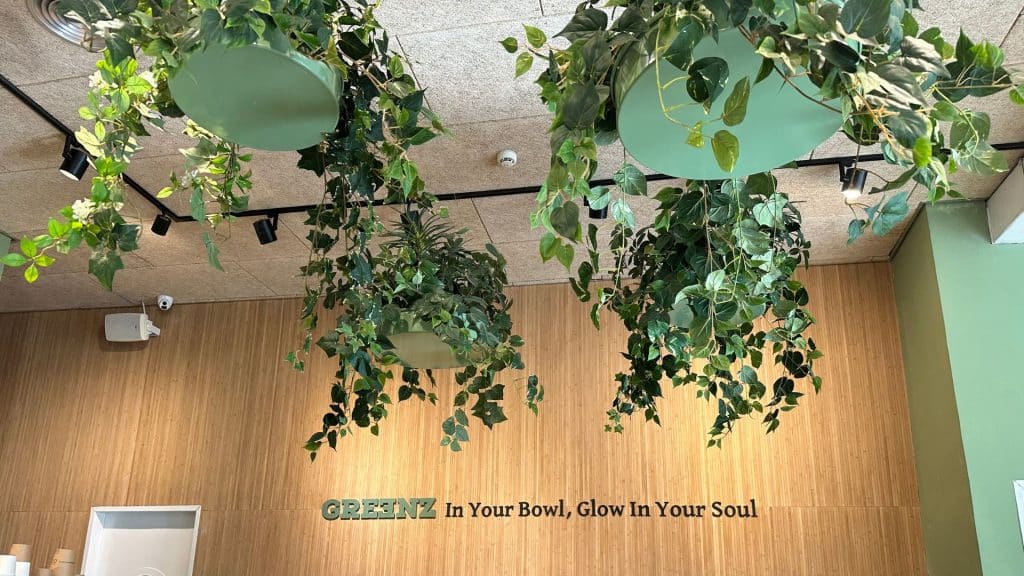 סטודיו 180 תמונות GREENZ - תקרה - עיצוב בית קפה