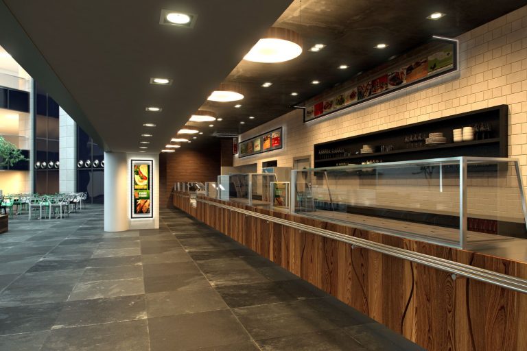 קריית עתידים FOOD COURT - פרויקט אדריכלי סטודיו 180