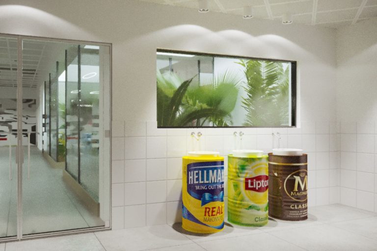 Unilever - חיפה - דוגמה לפרויקט של סטודיו 180