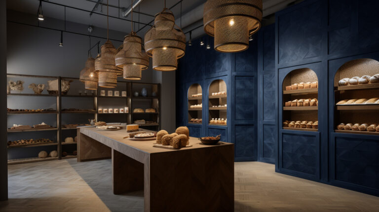BLUEBERRY BAKERY עיצוב מאפיות מטעם סטודיו 180