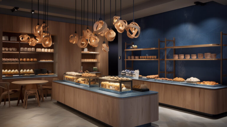 BLUEBERRY BAKERY - עיצוב מאפיות - סטודיו 180