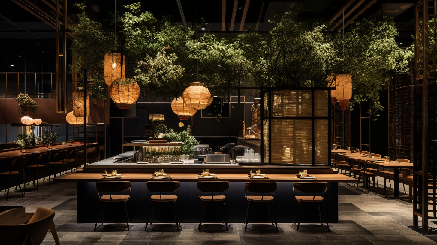 Zen Garden - עיצוב מסעדות אסייתיות - סטודיו 180